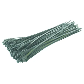 OPASKI PLASTIKOWE PA6.6 100SZT. CZARNE 100*2.5