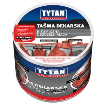 TAŚMA USZCZELNIAJĄCA DEKARSKA 15CM*10MB ANTRACYT / C. BRĄZ