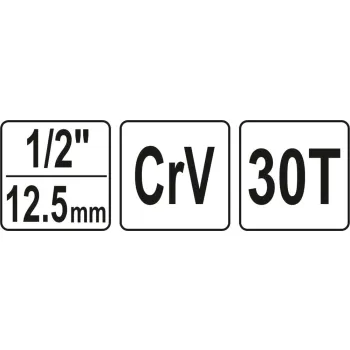 GRZECHOTKA 1/2'' WEWNĘTRZNA Z OTWOREM