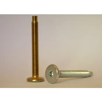 WKRĘT MEBLOWY OCYNKOWANY ŁEB PŁASKI 6*40MM
