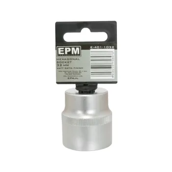 NASADKA KRÓTKA 1/2'' 6-KĄTNA SATIN 15MM