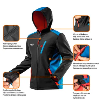 KURTKA SOFTSHELL HD+ M