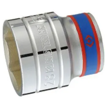 NASADKA KRÓTKA 6-KĄTNA CHROMOWANA 1/2'''' 7MM*38MM