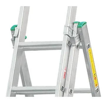 DRABINA ALUMINIOWA 3-ELEMENTOWA 760CM 11+11+11 SZCZEBLI