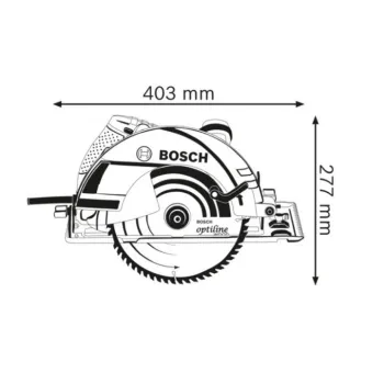 PILARKA TARCZOWA GKS 235 TURBO 85 MM 2050W