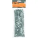 OPASKI PLASTIKOWE PA6.6 100SZT. CZARNE 200*2.5