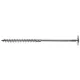 WKRĘT DO DREWNA Z KOŁNIERZEM NA TORX OCYNKOWANY 6*160MM T30