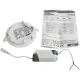 PANEL LED PODTYNKOWY OKRĄGŁY SLIM 12W, 960LM, 175MM