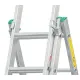 DRABINA ALUMINIOWA 3-ELEMENTOWA 760CM 11+11+11 SZCZEBLI