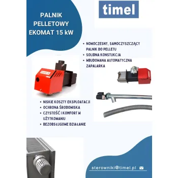 Palnik na pellet Ekomat 15 kW