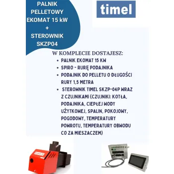 Palnik na pellet Ekomat 15 kW