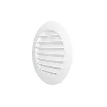 KRATKA OKRĄGŁA Z SIATKĄ 125MM BIAŁA