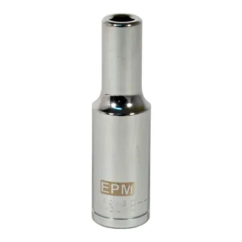 NASADKA DŁUGA 1/2'' 6-KĄTNA CHROMOWANA 9MM