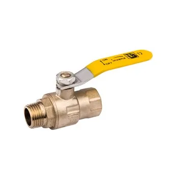 KUREK KULOWY GAZOWY 1/2'' Z GWINTEM W/Z