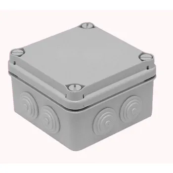PUSZKA PCE N/T HER. PUSTA 108X108X64MM IP55 7 DŁAWIC EV-111