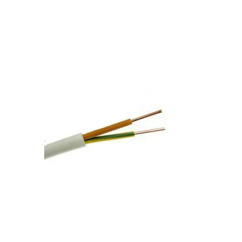 PRZEWÓD YDY 2X1,5 BIAŁY 450/750V