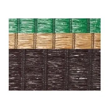 MATA PVC RAFFIA 100CM ROLKA 3MB BRĄZOWA