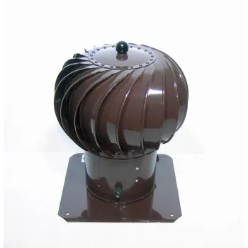 NASADA KOMINOWA OBROTOWA TURBO 200MM BRĄZOWA