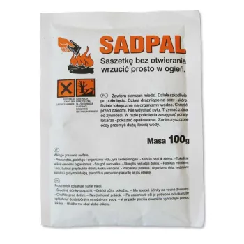 KATALIZATOR DO SPALANIA SADZY SADPAL 100G SASZETKA