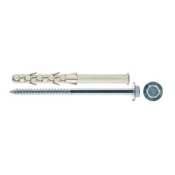 DYBEL RAMOWY ŁEB SZEŚCIOKĄTNY PODKŁADKOWY AC 16/240MM