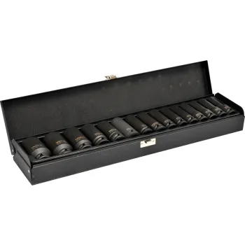 KOMPLET NASADEK UDAROWYCH 1/2'' DŁUGICH 15-SZTUKOWY