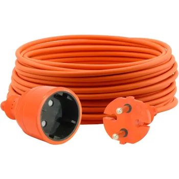 PRZEDŁUŻACZ OGRODOWY 25M PRZEWÓD H05VV-F 2*1MM