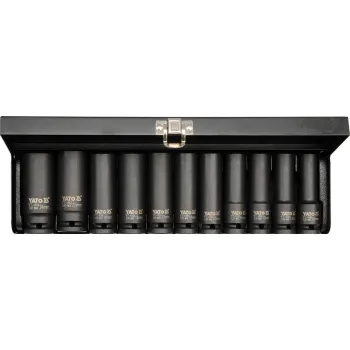 KOMPLET NASADEK UDAROWYCH 1/2'' DŁUGICH 11-SZTUKOWY