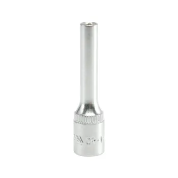NASADKA DŁUGA 6-KĄTNA CHROMOWANA 1/4'' 8MM