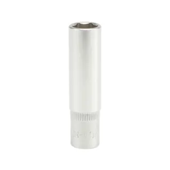 NASADKA DŁUGA 6-KĄTNA CHROMOWANA 1/4'' 12MM