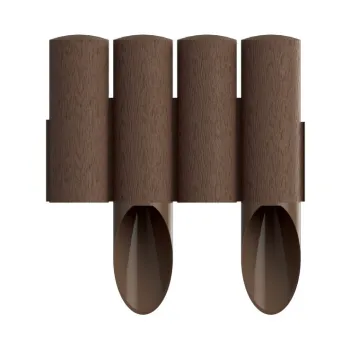 PALISADA OGRODOWA  STANDARD14,5CM*2,3MB BRĄZOWA