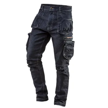 SPODNIE ROBOCZE 5-KIESZENIOWE DENIM ROZMIAR L