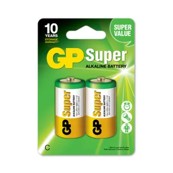 BATERIA SUPER ALKALINE LR14 C 1.5V 2 SZTUKI