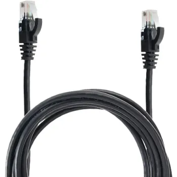 KABEL UTP 6E 2.0M CZARNY
