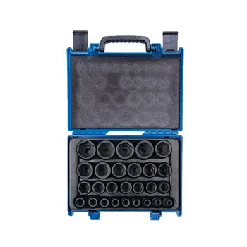 ZESTAW NASADEK UDAROWYCH 1/2'' 27CZ KRÓTKIE 8-36MM 6-KĄT