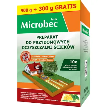 AKTYWATOR DO OCZYSZCZALNI  - MICROBEC BIO 1200G