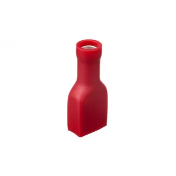 GNIAZDO KONEKTOROWE IZOLOWANE 0,25-1,5MM2 6,3/0,8 PVC