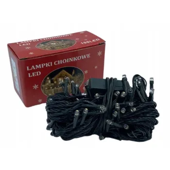 LAMPKI CHOINKOWE 100LED MULTIKOLOR 5,3M