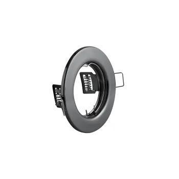 SUFITOWA OPRAWA PUNKTOWA PARMA IP20 OKRĄGŁA CZARNY CHROM