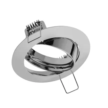 SUFITOWA OPRAWA PUNKTOWA PORTO-K IP20 OKRĄGŁA INOX Z REG