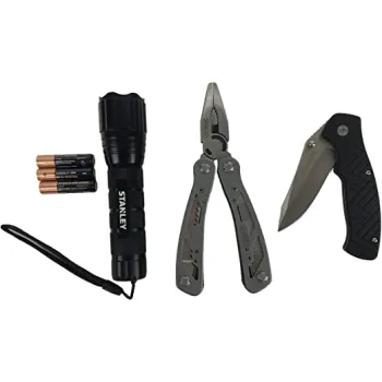 ZESTAW SURVIVALOWY, LATARKA,NÓZ,MULTITOOL