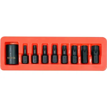 ZESTAW UDAROWYCH KLUCZY TRZPIENIOWYCH TORX 1/2''