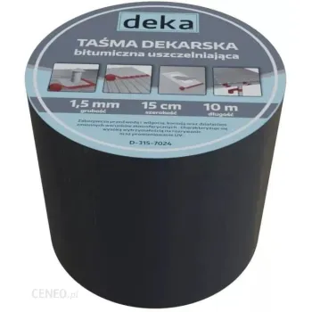 TAŚMA USZCZELNIAJĄCA DEKARSKA ALUBUTYL 15CM*10MB ALUMINIOWY