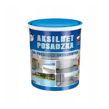 AKSILBET FARBA DO POSADZKI SZARY JASNY RAL 7035 1,0L