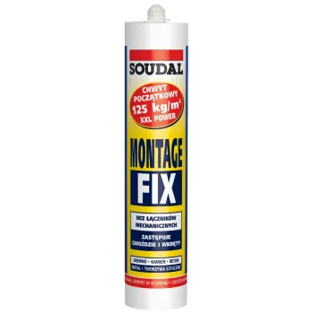 KLEJ MONTAŻOWY MONTAGE FIX 280ML