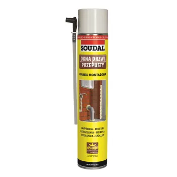 PIANKA MONTAŻOWA SOUDAL 750ML RURKA