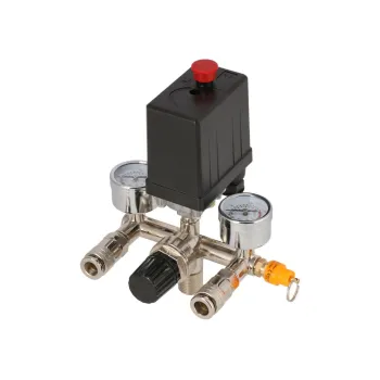 REDUKTOR+WŁĄCZNIK CIŚNIENIOWY+2 ZŁĄCZA 230V 10 BAR