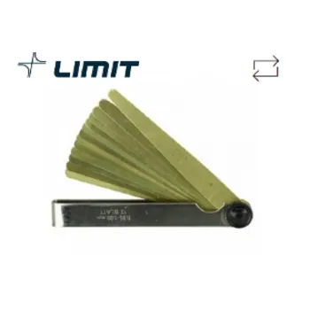 SZCZELINOMIERZ PŁYTKOWY MOSIĘŻNY 20 PŁYTEK, 0.05-1.00MM