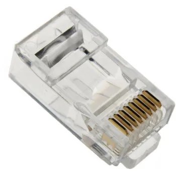 WTYK RJ45 8P8C DRUT PRZELOTOWY