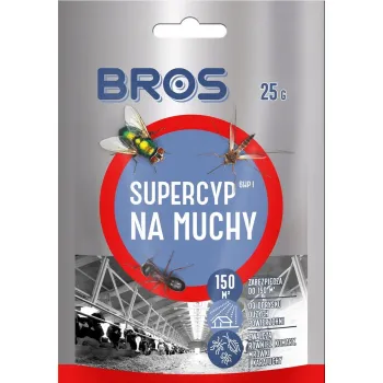 PREPARAT DO OPRYSKU NA MUCHY 25G - SUPERCYP 6WP