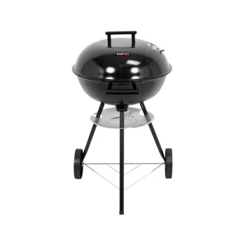 GRILL WĘGLOWY OKRĄGŁY Z POKRYWĄ, 41CM